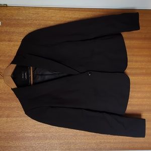 RW&CO Classic black fitted blazer